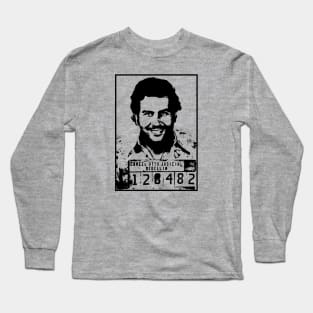 Pablo Escobar Mugshot Long Sleeve T-Shirt